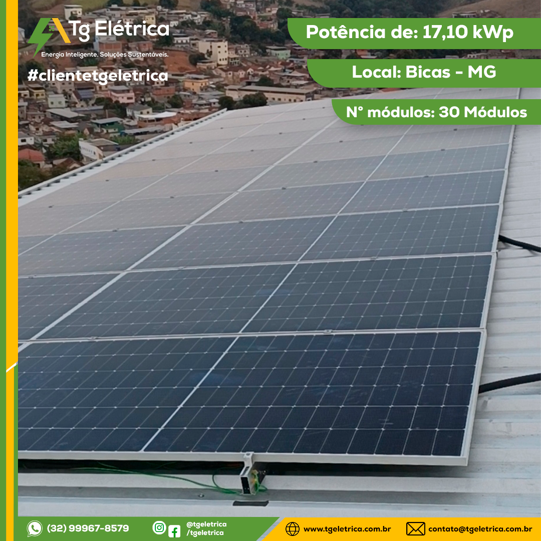 Instalação em Bicas - MG - TG Elétrica